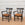 Pair of Painted Chairs with Rush Seats