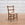 Set of Four Scandinavian Dinner Chairs with Linen Seats